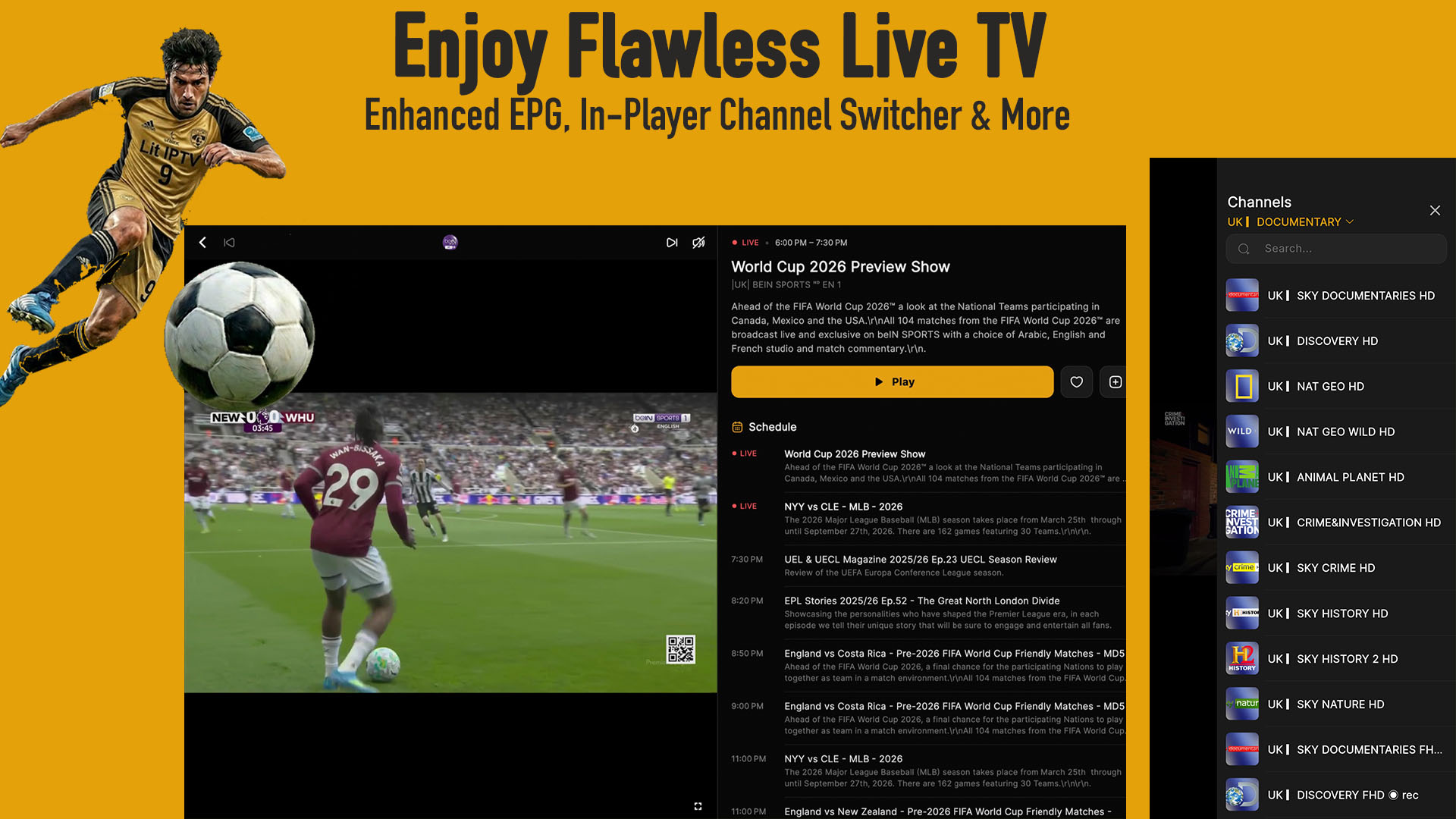 Lit IPTV on Android TV and Firestick
